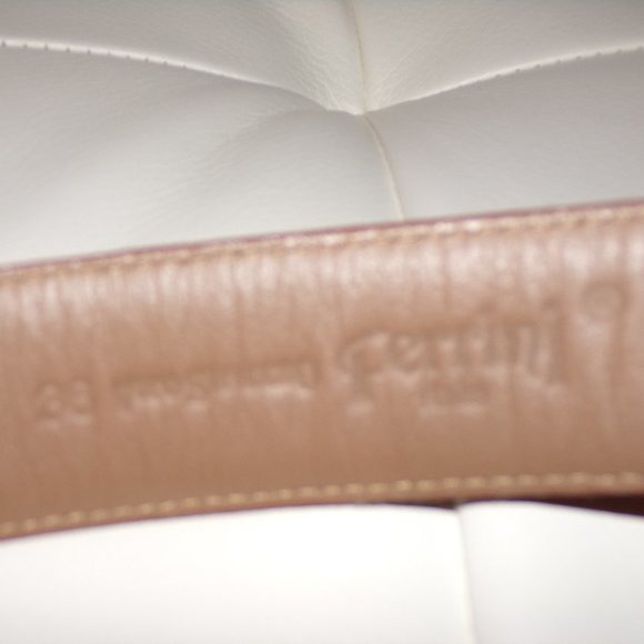 Ferrini Ostrich Belt Size 36" - Picture 5 of 7